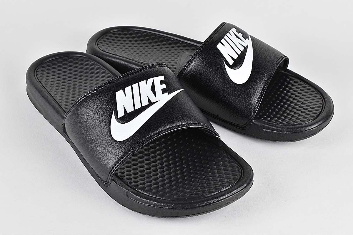 Nike Benassi JDI Slide Black & White